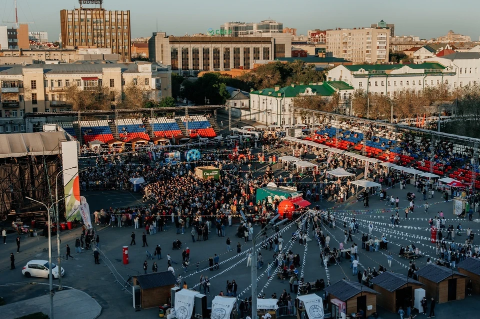 Гастрофестиваль привлек гостей из других регионов и стран. Фото: МТС.