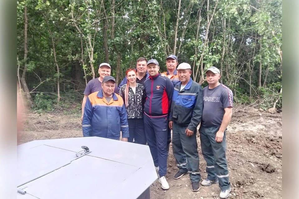 К водопроводу уже подключили первого абонента. ФОТО: Правительство Ульяновской области