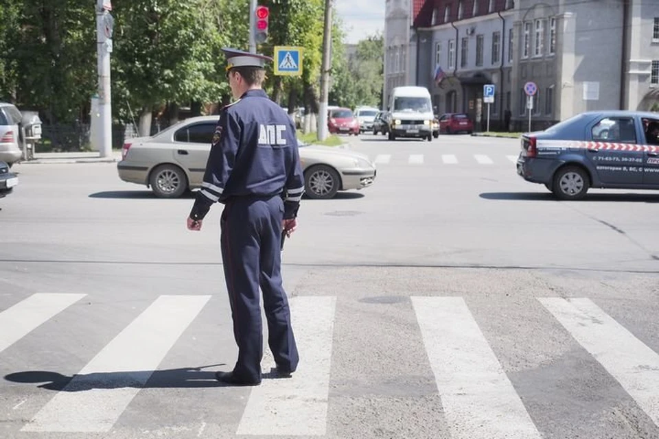 Два рейсовых автобуса столкнулись вечером на проспекте Ленина в Туле