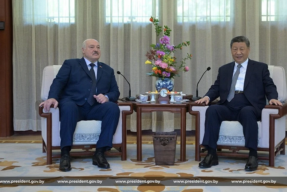 Лукашенко поздравил Си Цзиньпина с днем рождения. Фото: архив president.gov.by.