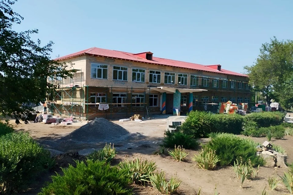 Школу в селе Орлово сдадут к новому учебному году. Фото: «Единый заказчик в сфере строительства»