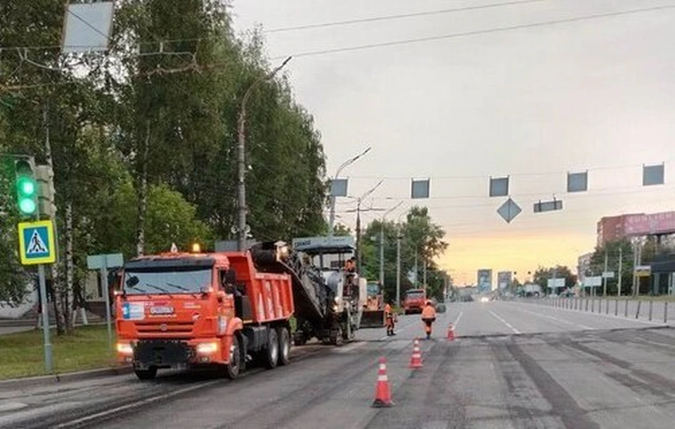 Работы планируют завершить до конца недели. Фото: администрация Ижевска