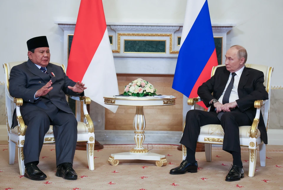 Владимир Путин и Прабово Субианто подписали декларацию о стратегическом партнёрстве