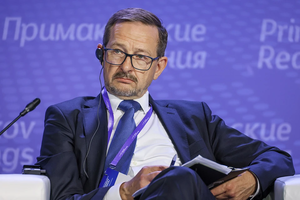 Томас Гремингер, исполнительный директор Женевского центра политики безопасности и в прошлом - генсек ОБСЕ, поделился своим видением ситуации в глобальной безопасности. Фото: Михаил Метцель/ТАСС