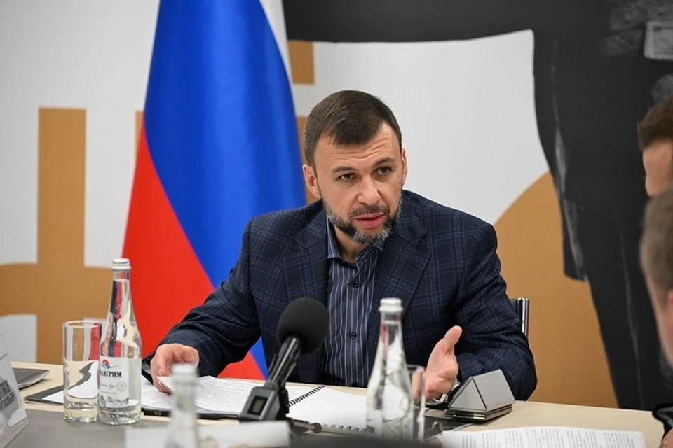 Пушилин сообщил, что креативные индустрии становятся точкой роста экономики и самореализации в ДНР. Фото: Сайт Главы ДНР