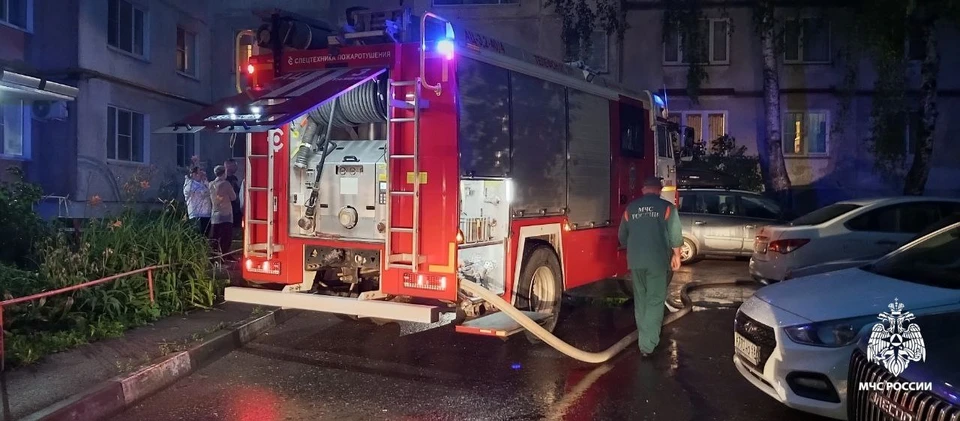 В огне никто не пострадал