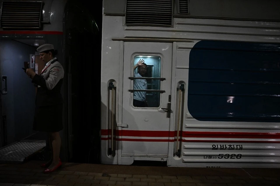 Первый поезд из Москвы в Пхеньян отправился с Ярославского вокзала