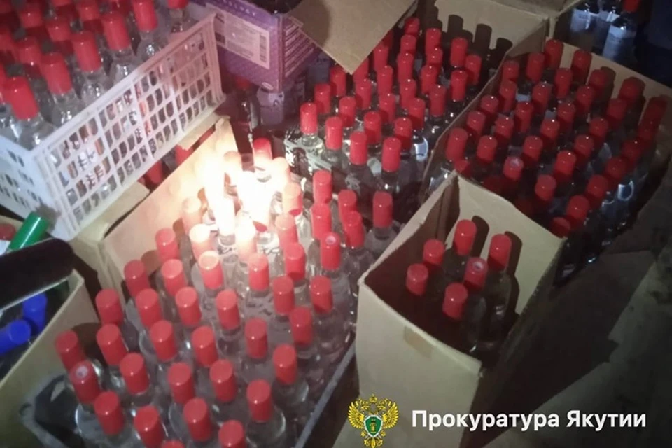 Мужчину осудили за продажу нелегального алкоголя в Ленском районе. Фото: прокуратура РС (Я)