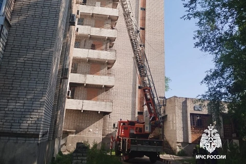 В Хабаровске за сутки произошли три пожара в промзоне и жилых домах Фото: МЧС Хабаровского края