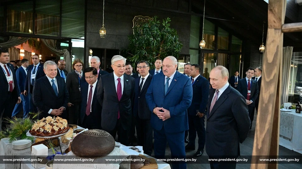 Пресс-служба раскрыла детали неформального ужина глав ЕАЭС в Минске. Фото: president.gov.by.