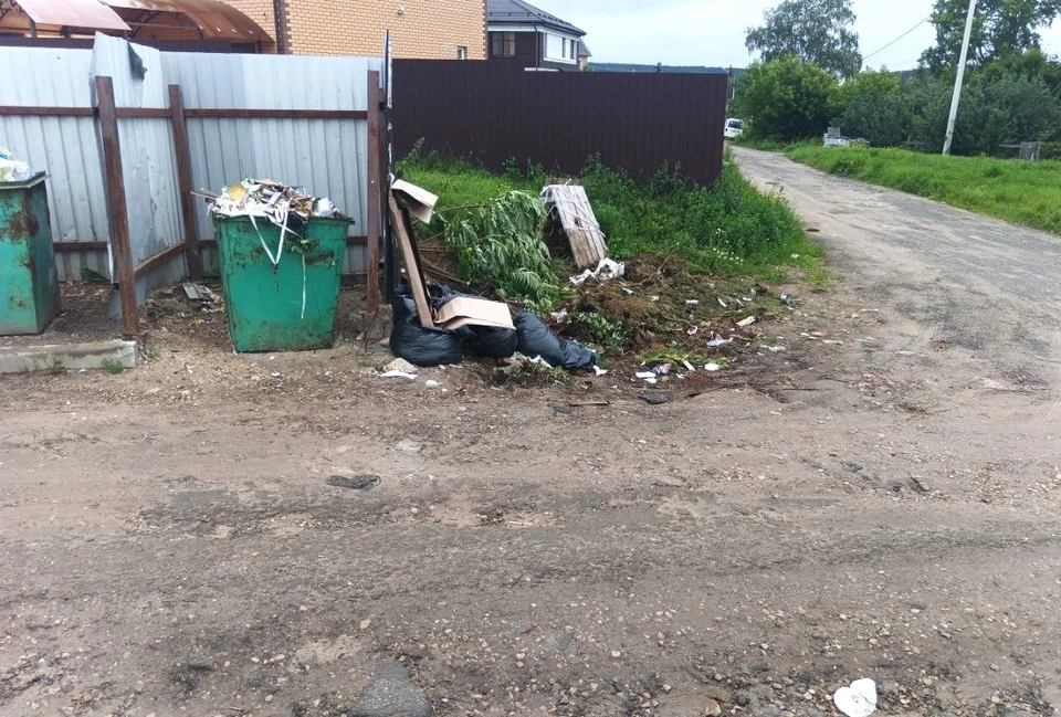 Мусорный апокалипсис на улице Дачной в Калуге: жители в отчаянии.