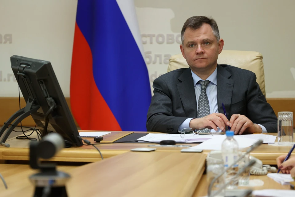 Врио губернатора Ростовской области Юрий Слюсарь провел личный прием граждан. Фото: правительство Ростовской области