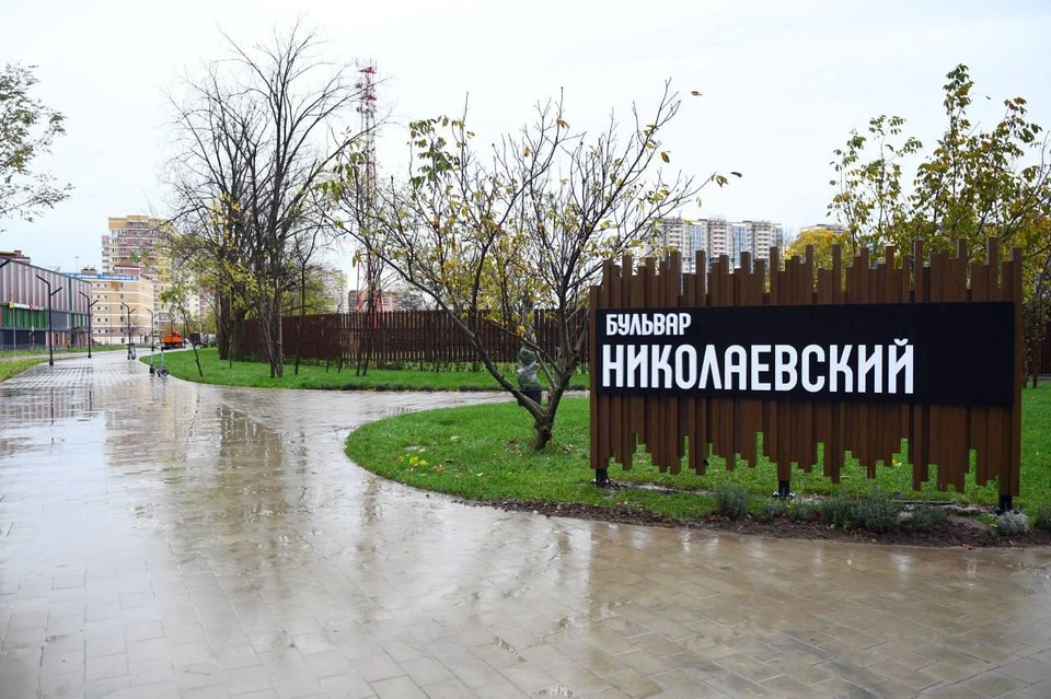 В Краснодаре Николаевский бульвар могут признать особо охраняемой территорией Фото: пресс-служба городской администрации