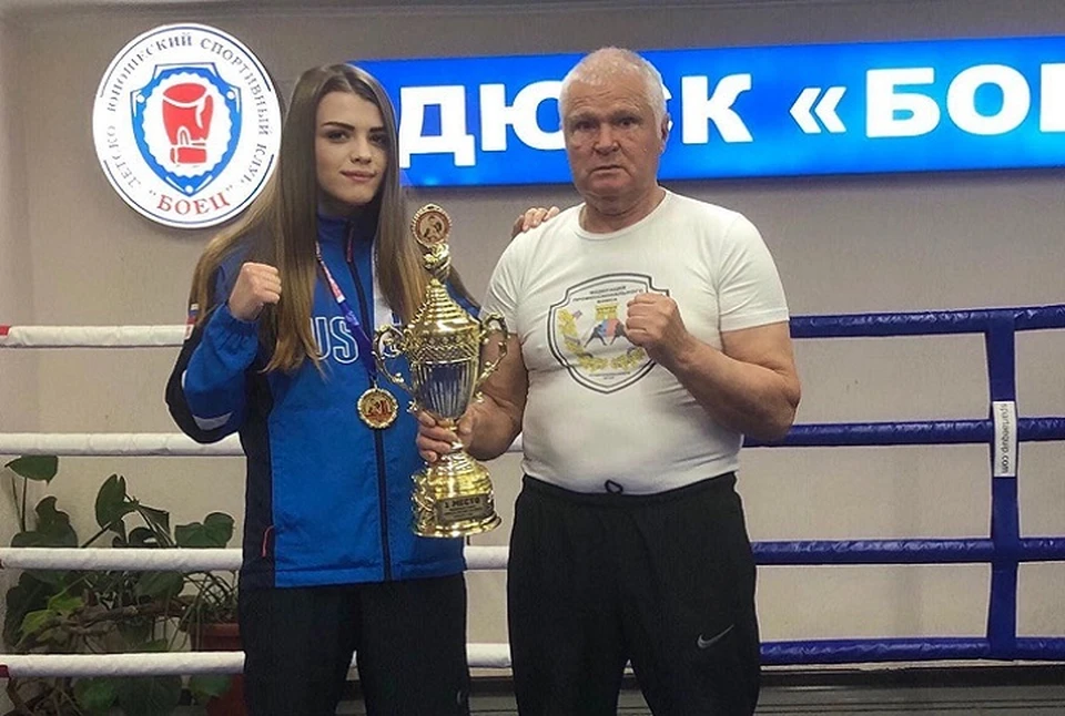 Анастасия Лучкина - кандидат в мастера спорта по боксу. Фото: ДЮСК "Боец"