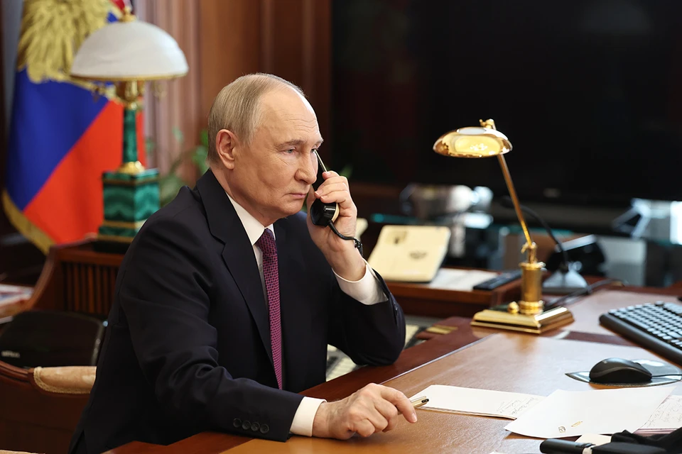 Президент Путин сообщил, что сегодня у него запланирован разговор с Трампом. Фото: Александр Казаков/пресс-служба президента РФ/ТАСС