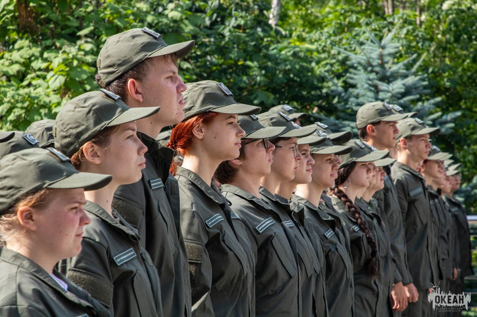 До 15 июля ребята получат всестороннюю военно-патриотическую подготовку. Фото: ВДЦ "Океан"