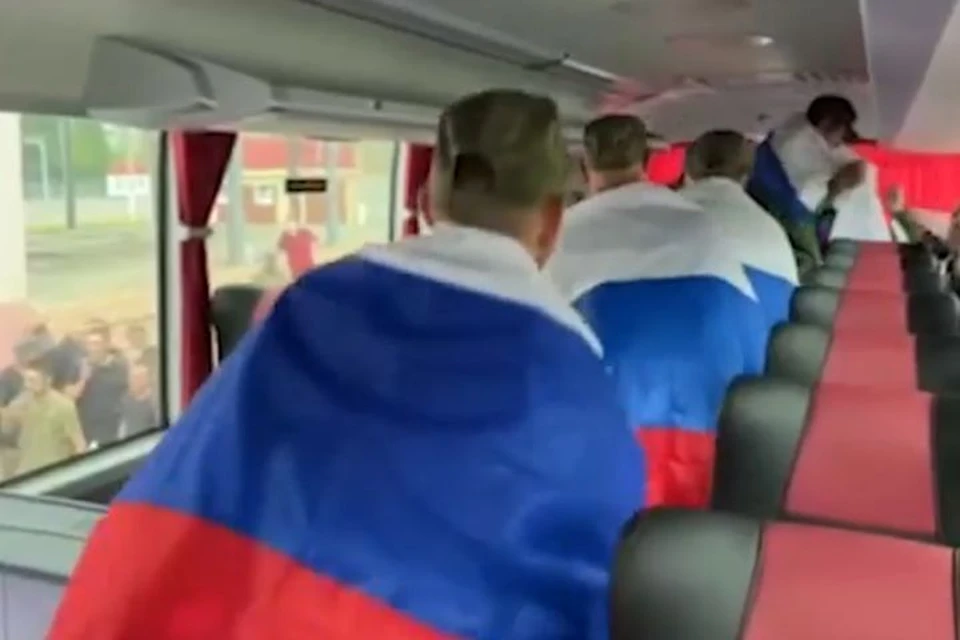 Очередной обмен пленными между Россией и Украиной состоялся в пятницу, 4 июля Фото: кадр с видео, опубликованного Минобороны РФ