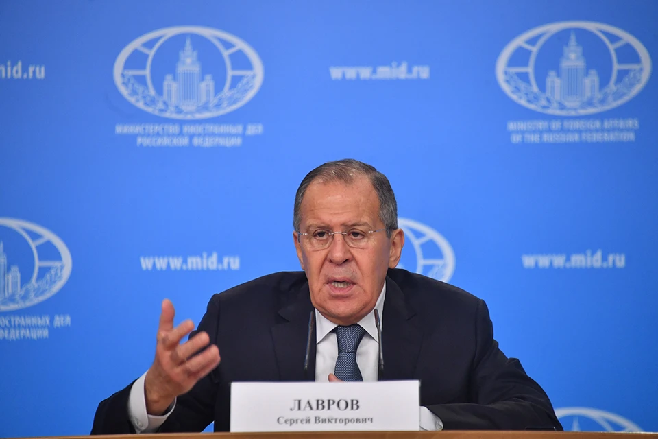 Глава МИД РФ Сергей Лавров