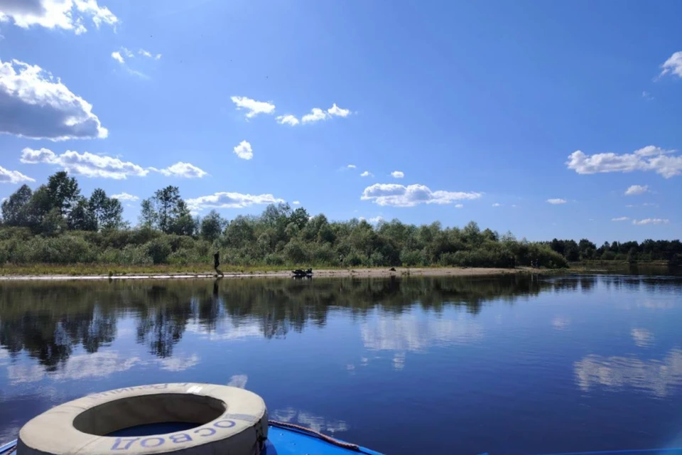 Под Речицей 12-летний ребенок утонул, купаясь в реке с отцом. Фото: gomel.mchs.gov.by