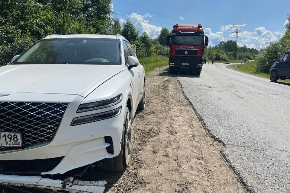 Мотоциклист умер на месте ДТП. Фото: Госавтоинспекция Удмуртии
