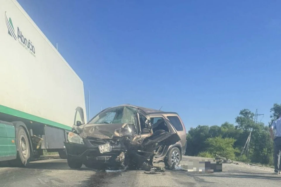 Водитель автомобиля Honda CR-V не справился с управлением и выехал на встречную полосу. Фото: прокуратура Приморья