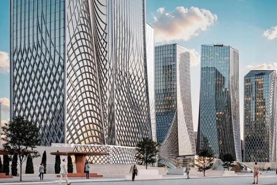 Первую очередь делового центра «Хабаровск-Сити» построят до 2030 года Фото: министерство строительства края