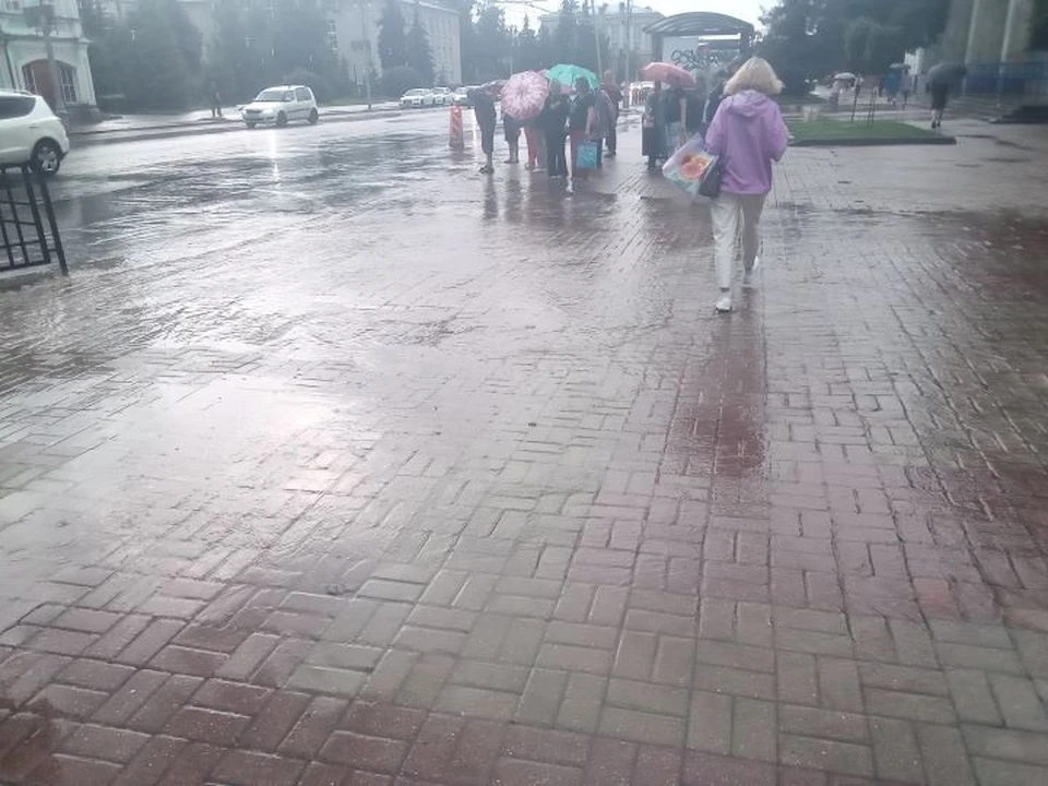 Сильный ветер с доджем прошел по региону на прошлой неделе