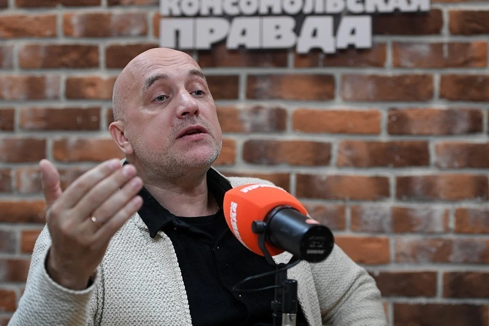 Захара Прилепина наградили орденом Российского книжного союза