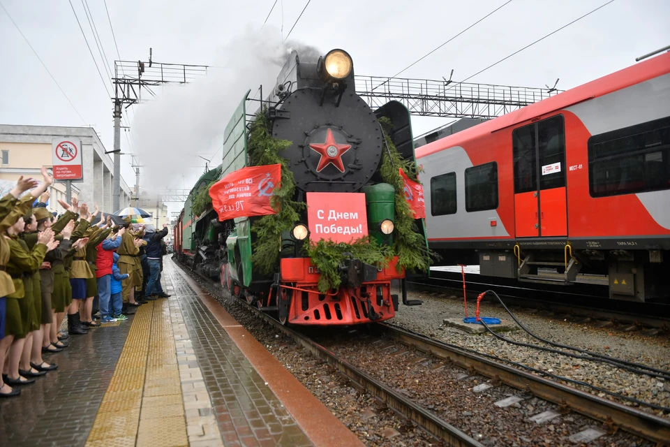 Ульяновцы смогут встретить поезд на центральном железнодорожном вокзале. Фото архив КП