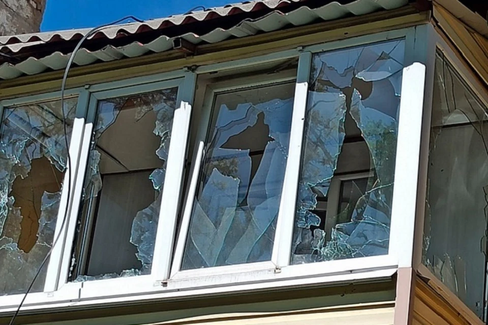 В результате атаки пострадал многоквартирный дом. Фото (архив): СЦКК ДНР
