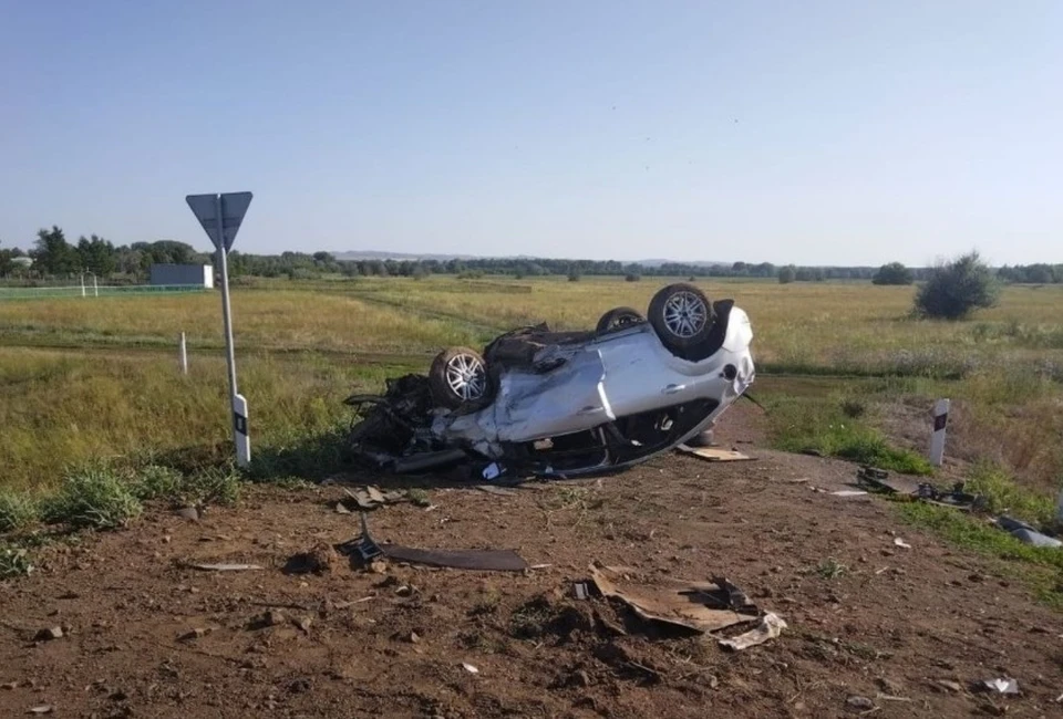 22-летняя женщина от полученных травм скончалась до приезда скорой помощи. Фото: полиция Оренбуржья