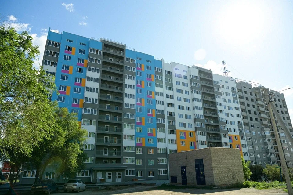 В Орске ввели в эксплуатацию первую секцию многоквартирного дома на улице Пацаева
