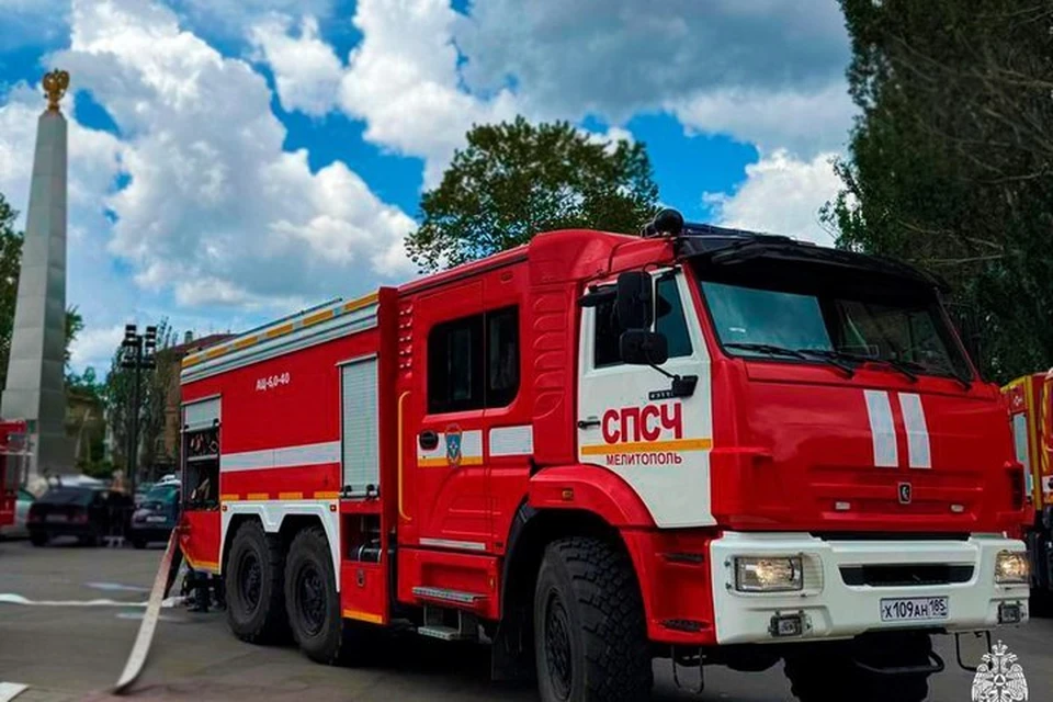 Существенно вырос риск пожаров в регионе 22-23 июля. Фото: ГУ МЧС России по Запорожской области