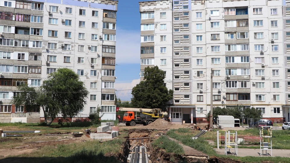 На участках, где работы по перекладке сетей завершены, восстанавливают благоустройство / Фото: Т Плюс