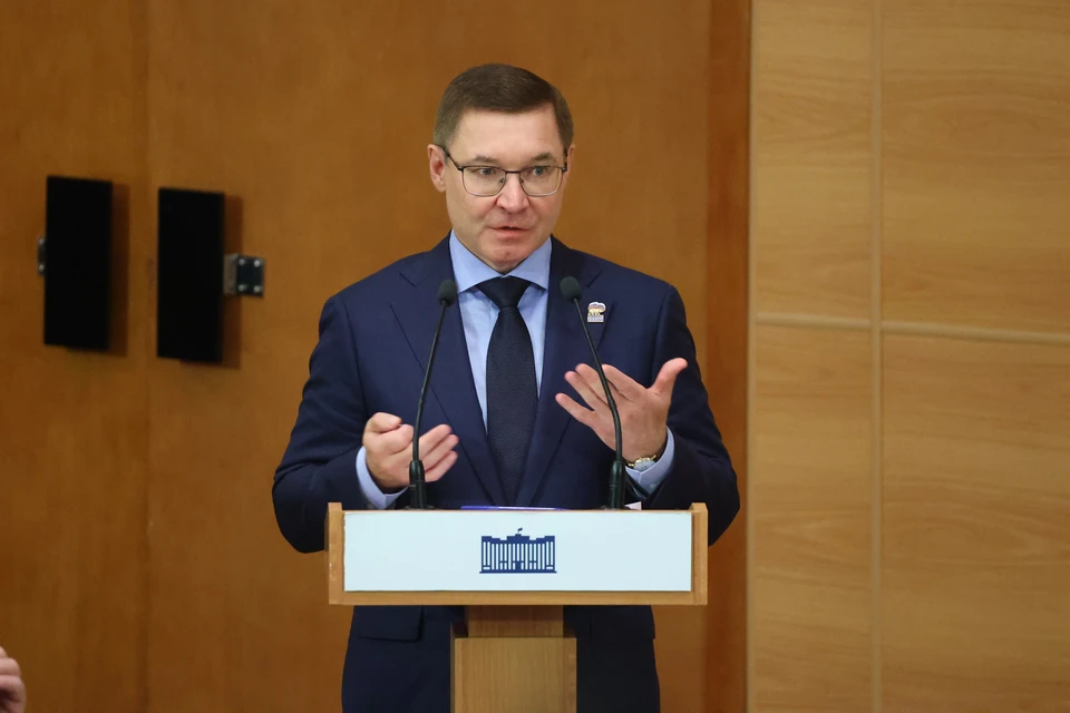 Секретарь Генсовета «Единой России» Владимир Якушев подвел итоги работы весенней сессии Госдумы. Фото: ER.RU.