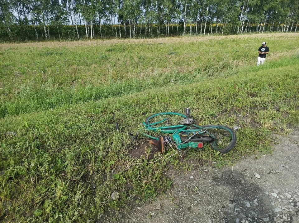 Фото с места смертельного ДТП.