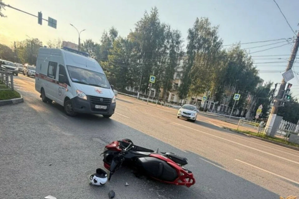 На месте ДТП. Фото: ГАИ