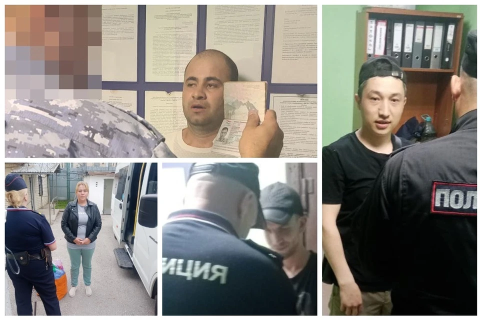 Рязанские полицейские выдворили мигрантов за нарушение законодательства РФ.