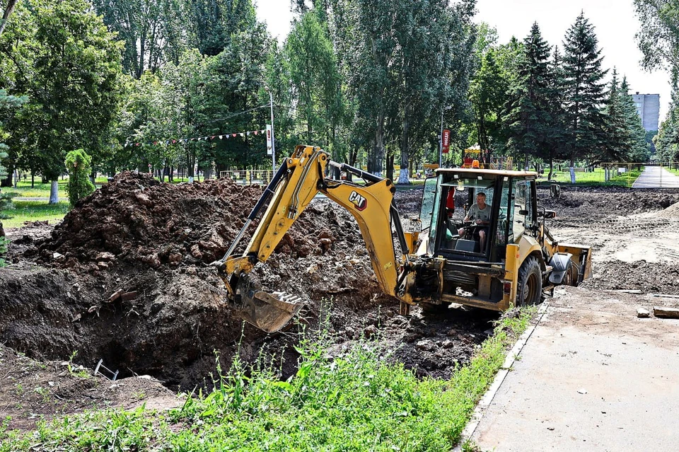Строительство выполнено на 45%.