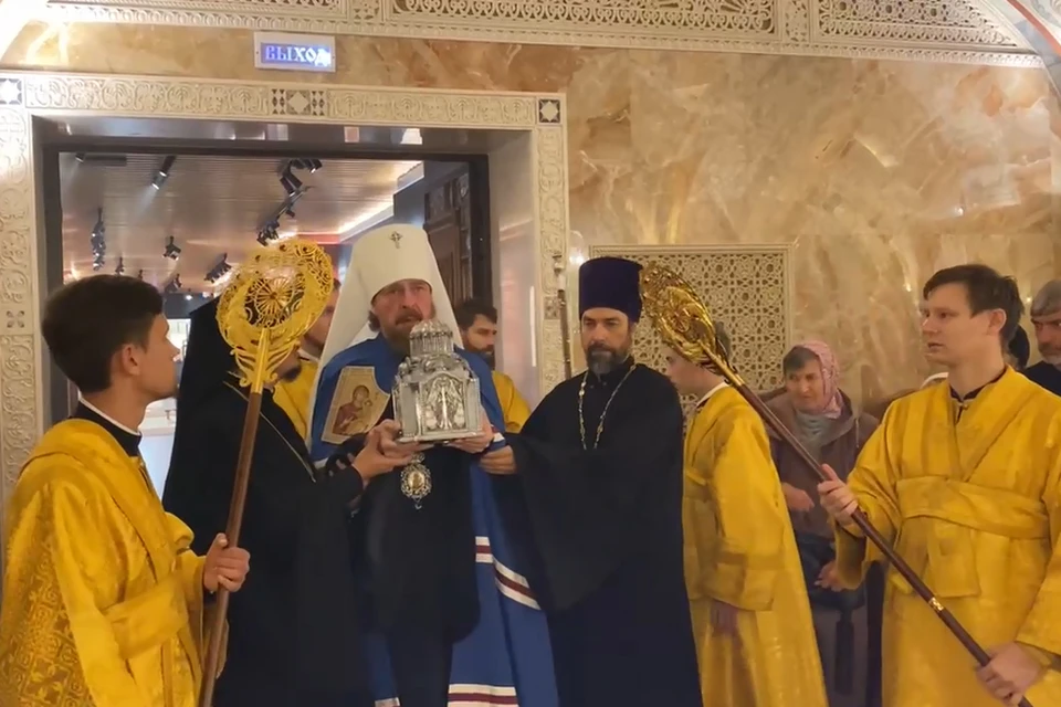Кадр с видео челябинской епархии