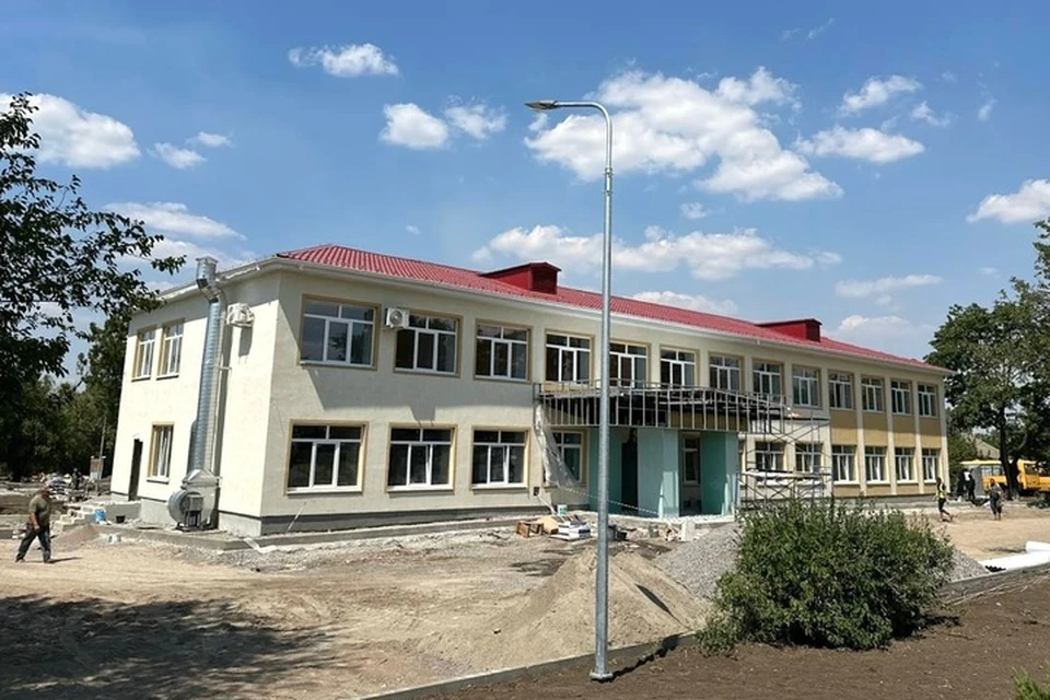 Школа в селе Орлово близка к завершению ремонта. Фото: «Единый заказчик в сфере строительства»