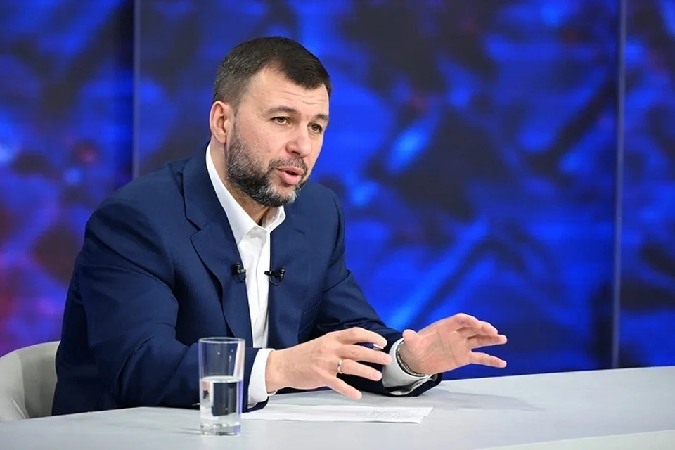 Пушилин поручил за неделю очистить Кировский район Донецка от мусора. Фото: АГ ДНР