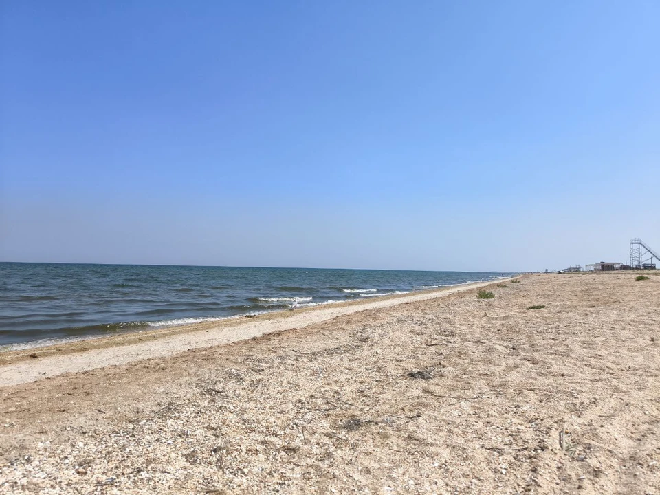 Азовское море - мелководное