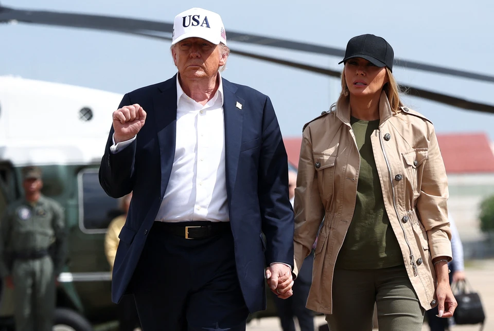 Трамп рассказал о симпатии первой леди США к Владимиру Путину