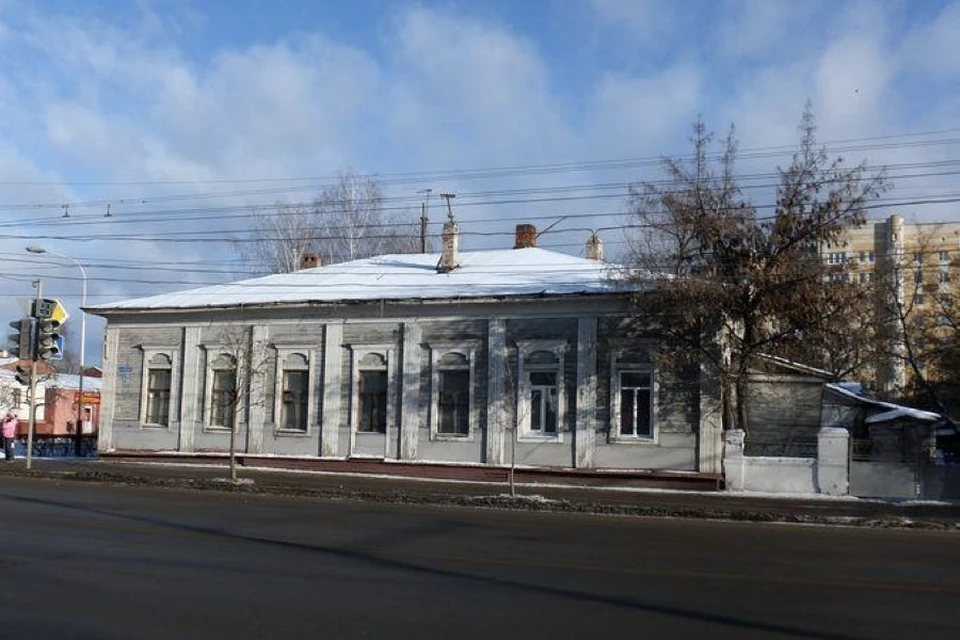 Деревянное здание возвели во второй половине XIX века