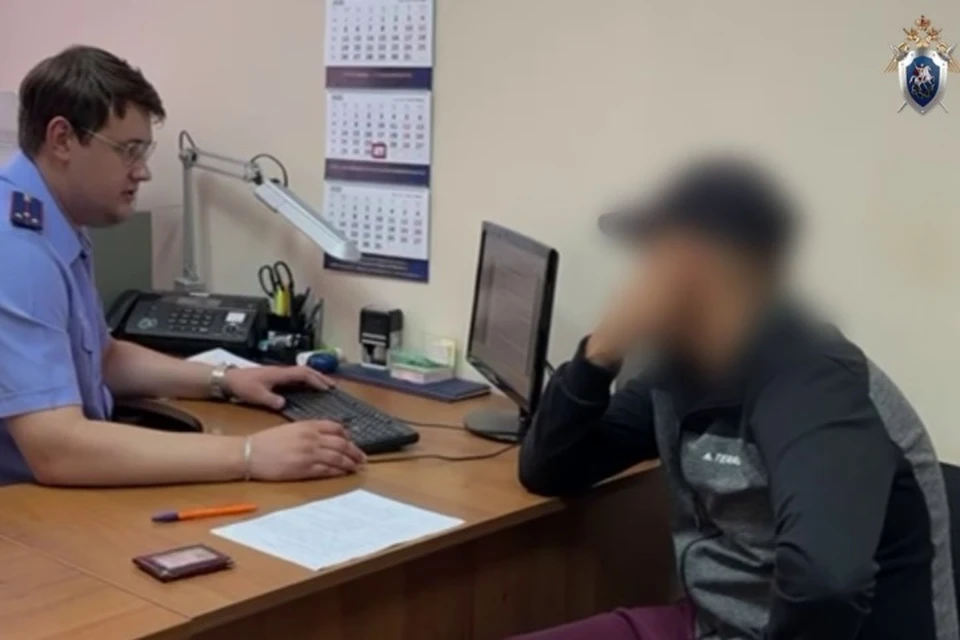 Подозреваемый задержан. Фото: скриншот видео СУ СК Удмуртии