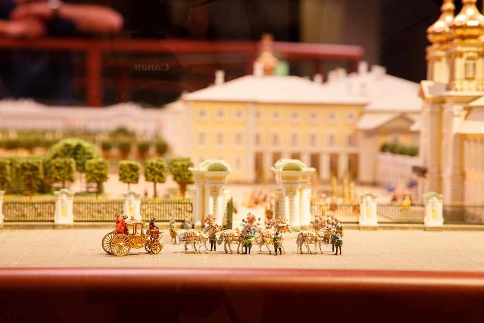 Это была единственная в мире реконструкция города XVIII века в масштабе 1:87.