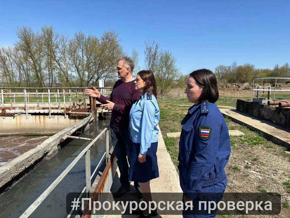 В Ефремовском районе выявлен незаконный сброс сточных вод в реку Красивая Меча.