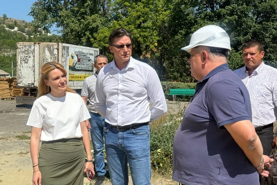 Сенатор Дарья Лантратова посетила Беловодский район ЛНР. ФОТО: Дарья Лантратова