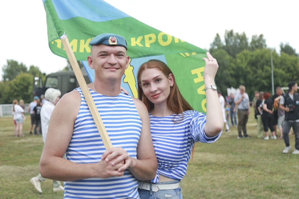 День ВДВ отметили в Барнауле